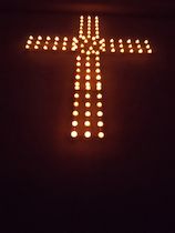 Cross of light